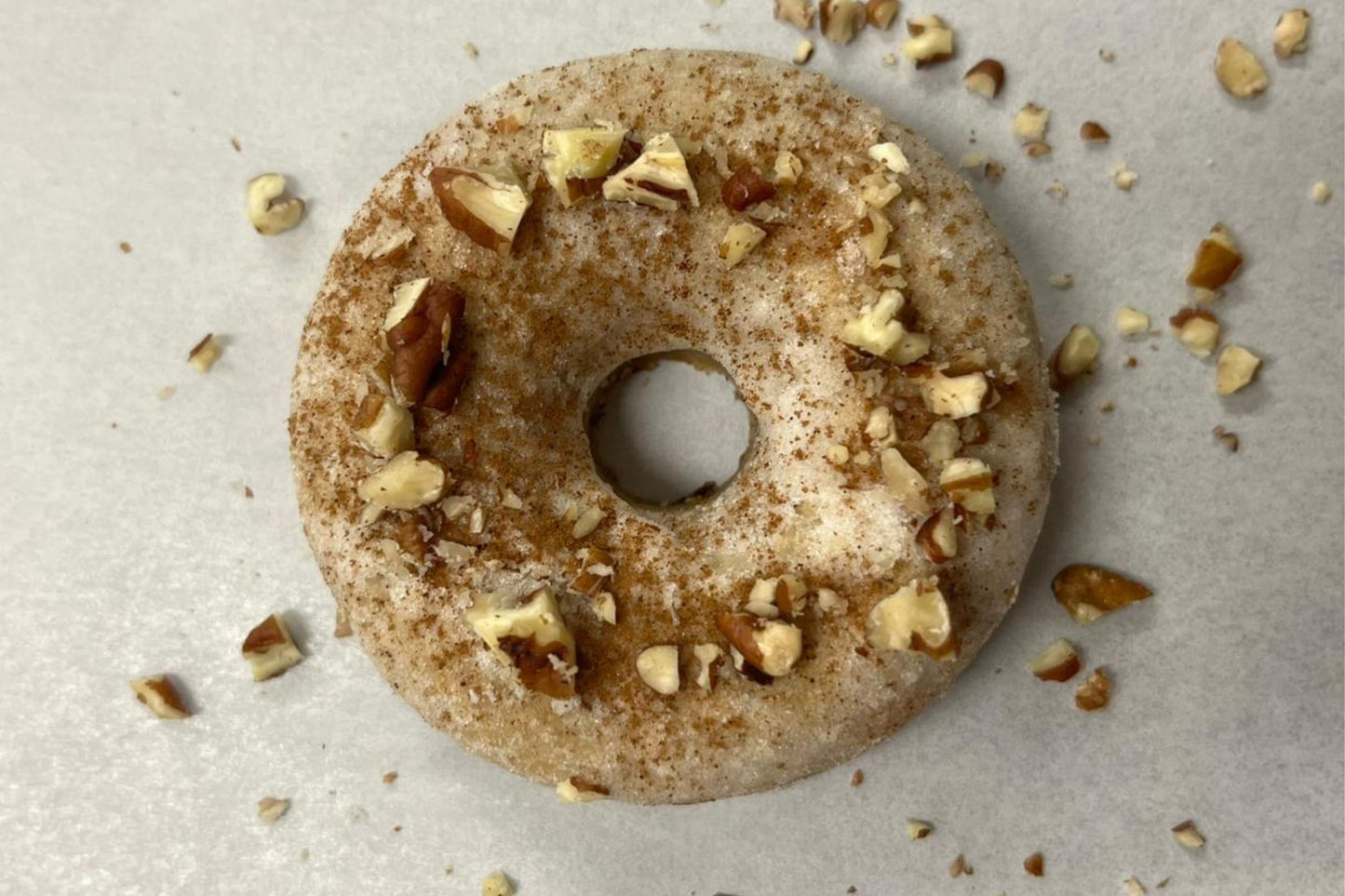 Keto Pumpkin Spice & Cinnamon Donut