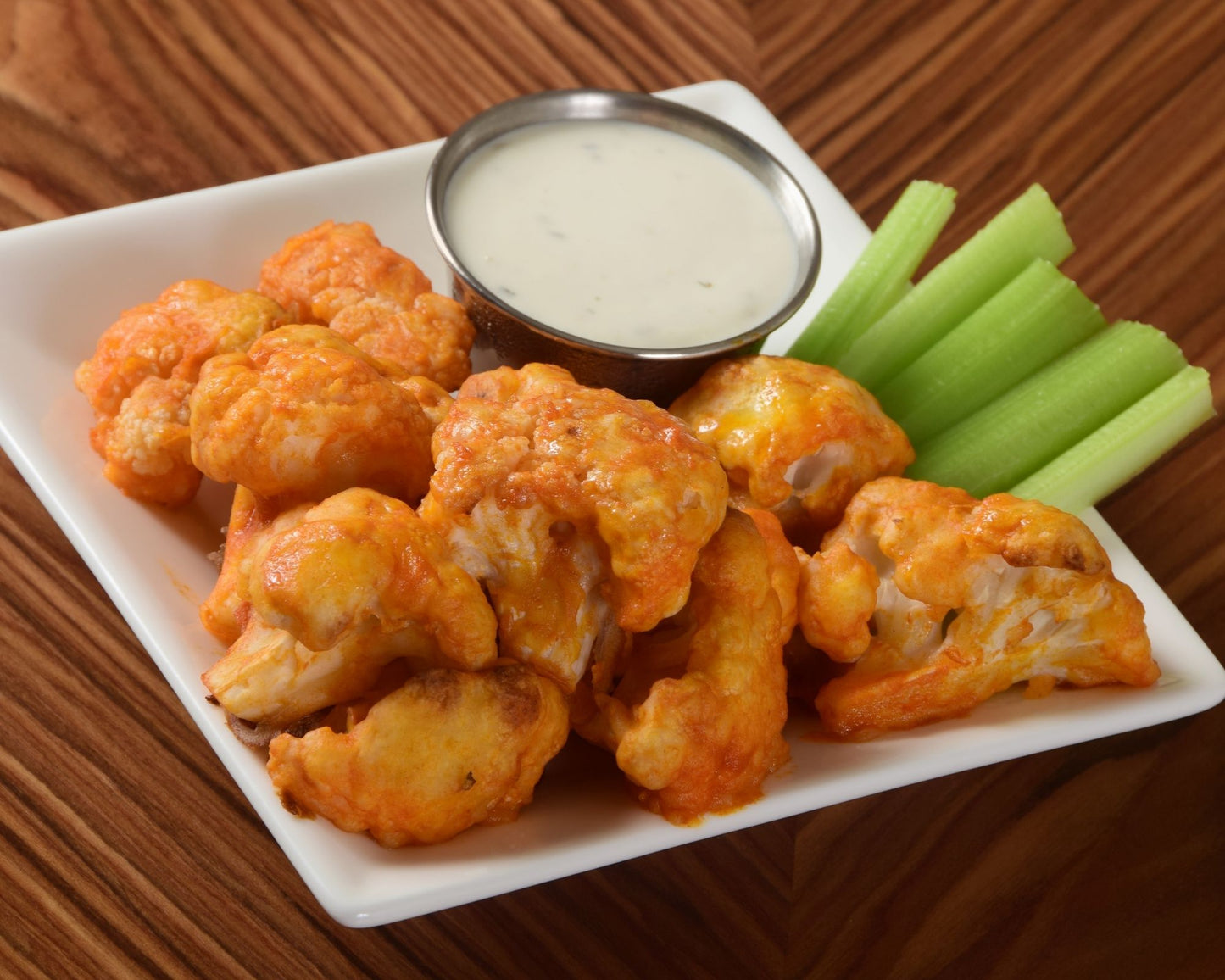 Air Fried Keto Buffalo Cauliflower Bites